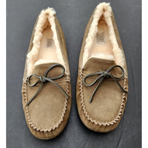 UGG Mens Size 13 Corvin Suede Wool Loafer Slip On Slippers New